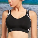 Yvette Damen Sport BH schwarz – Starker Halt für große Größen